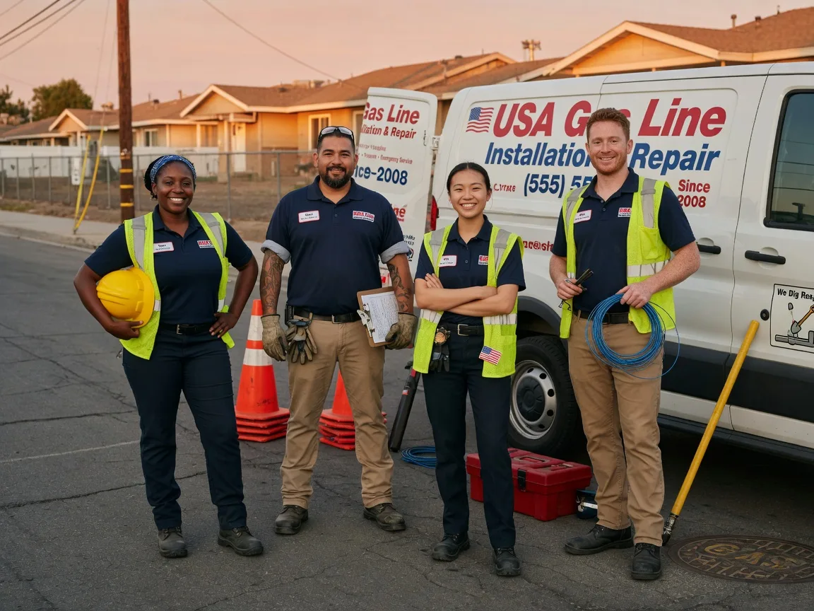 Gas Line Installation company in Max, MN
